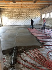 Устройство цементно- бетонной стяжки в Могилеве